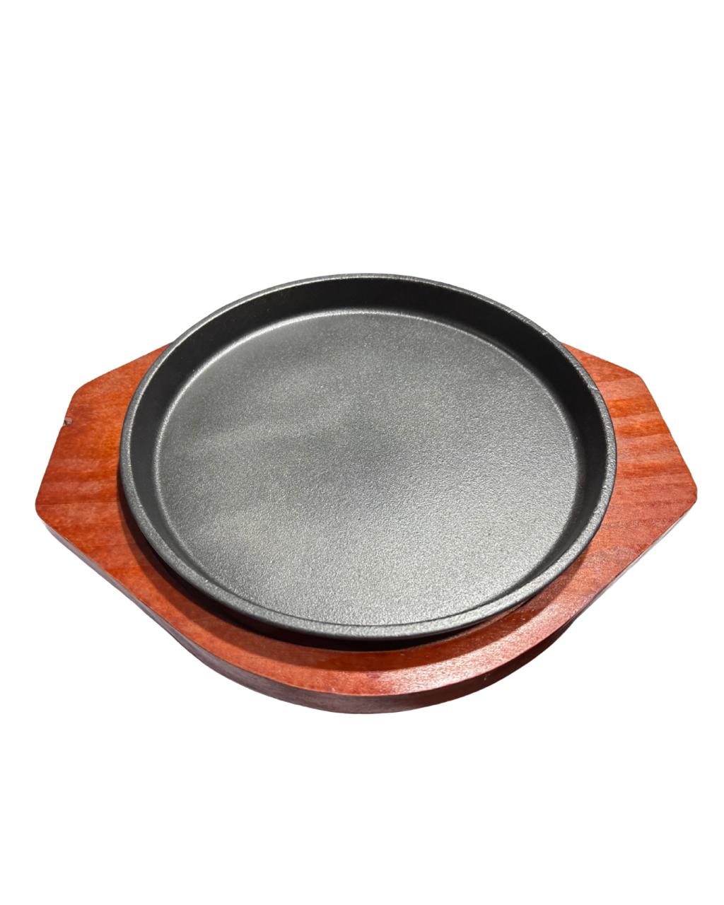 Plato Redondo de Hierro Fundido 22cm