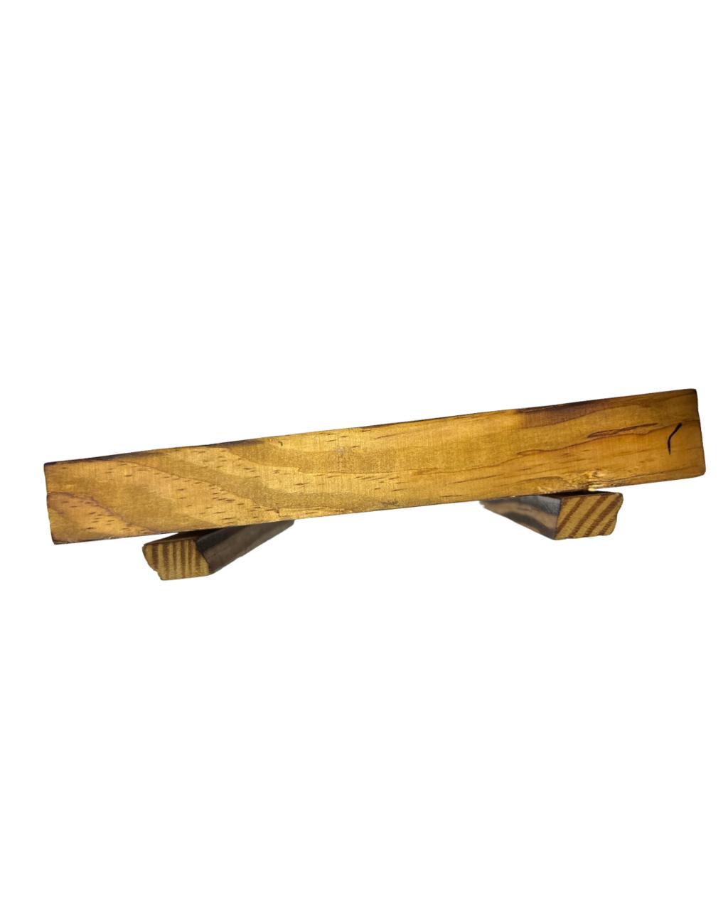 Plato Hondo de Hierro Fundido 18cm con Base Bambu - Imagen 3