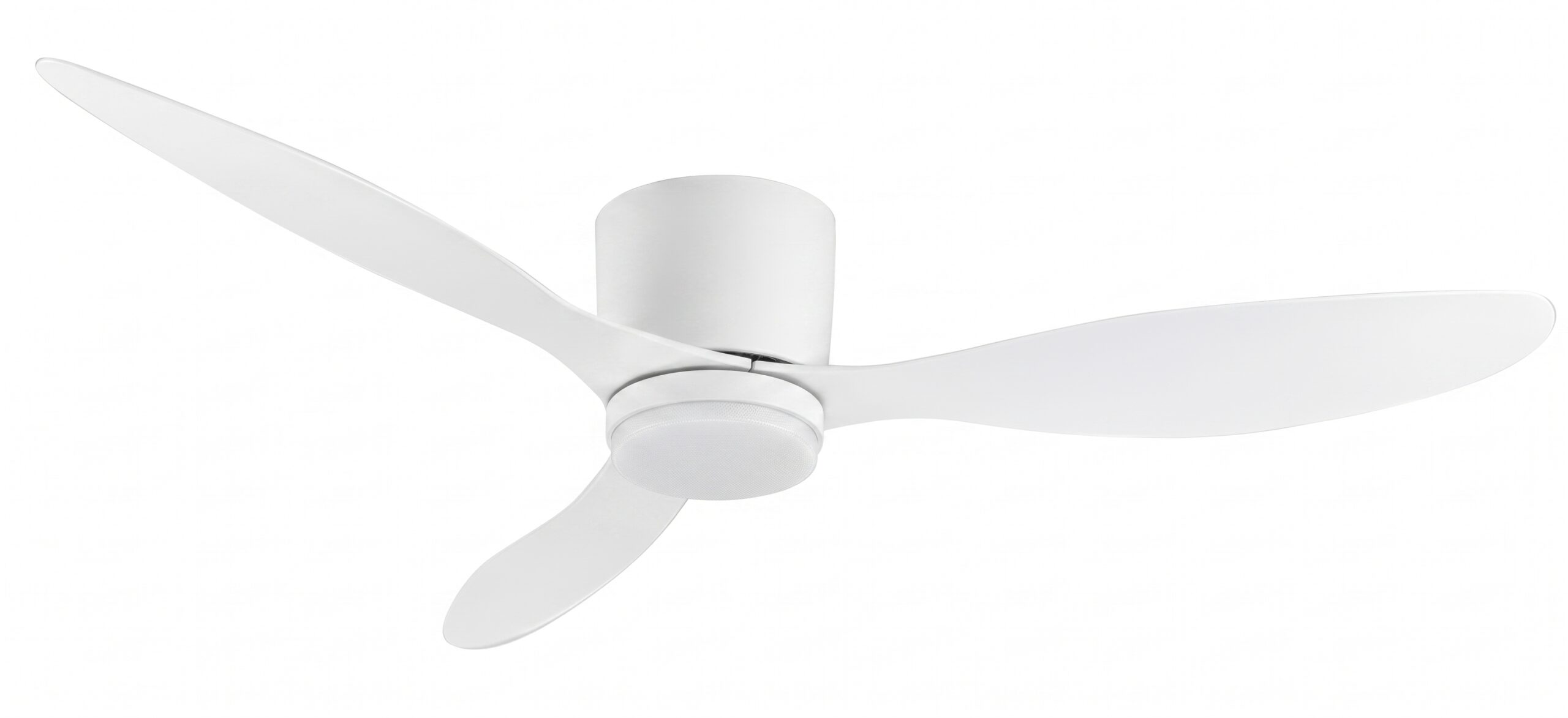 Ventilador De Techo Minimalista 3 Aspas Con Luz LED y Control Remoto