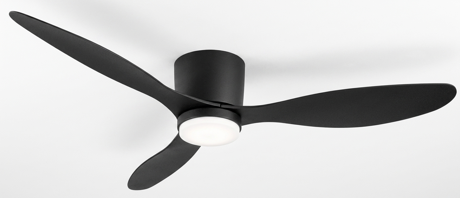 Ventilador De Techo Minimalista 3 Aspas Con Luz LED y Control Remoto - Imagen 5